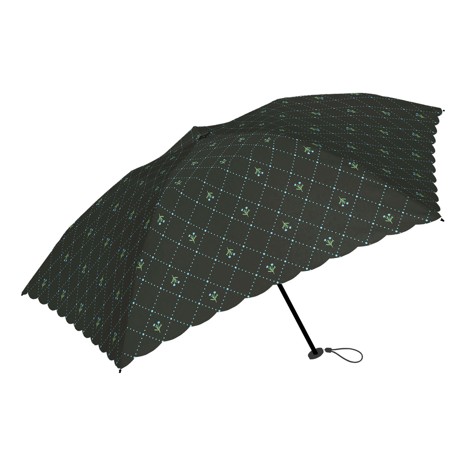 【assa】 ガーリーフラワー折傘 - 画像1