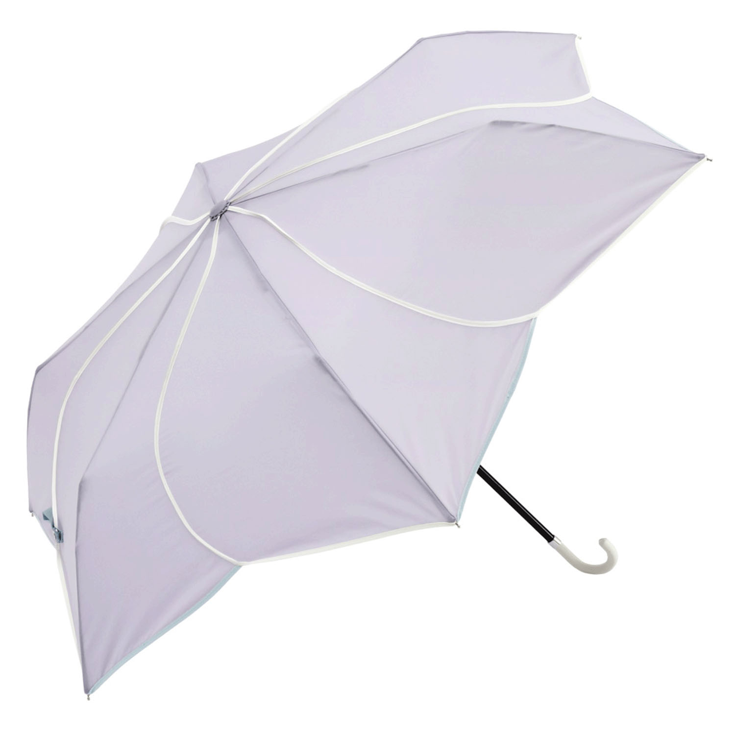【because】 バイカラーパイピング ミニ傘 - 画像15