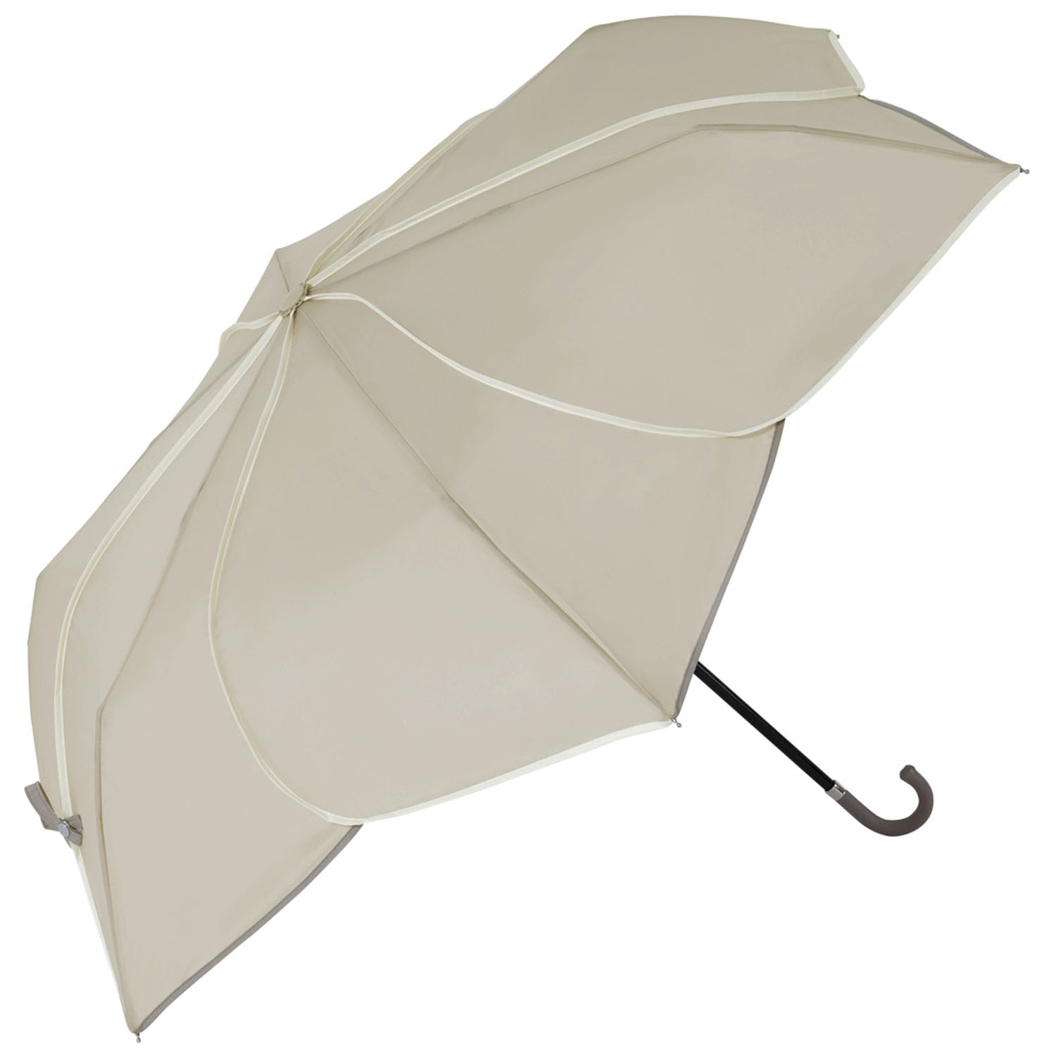 【because】 バイカラーパイピング ミニ傘 - 画像3