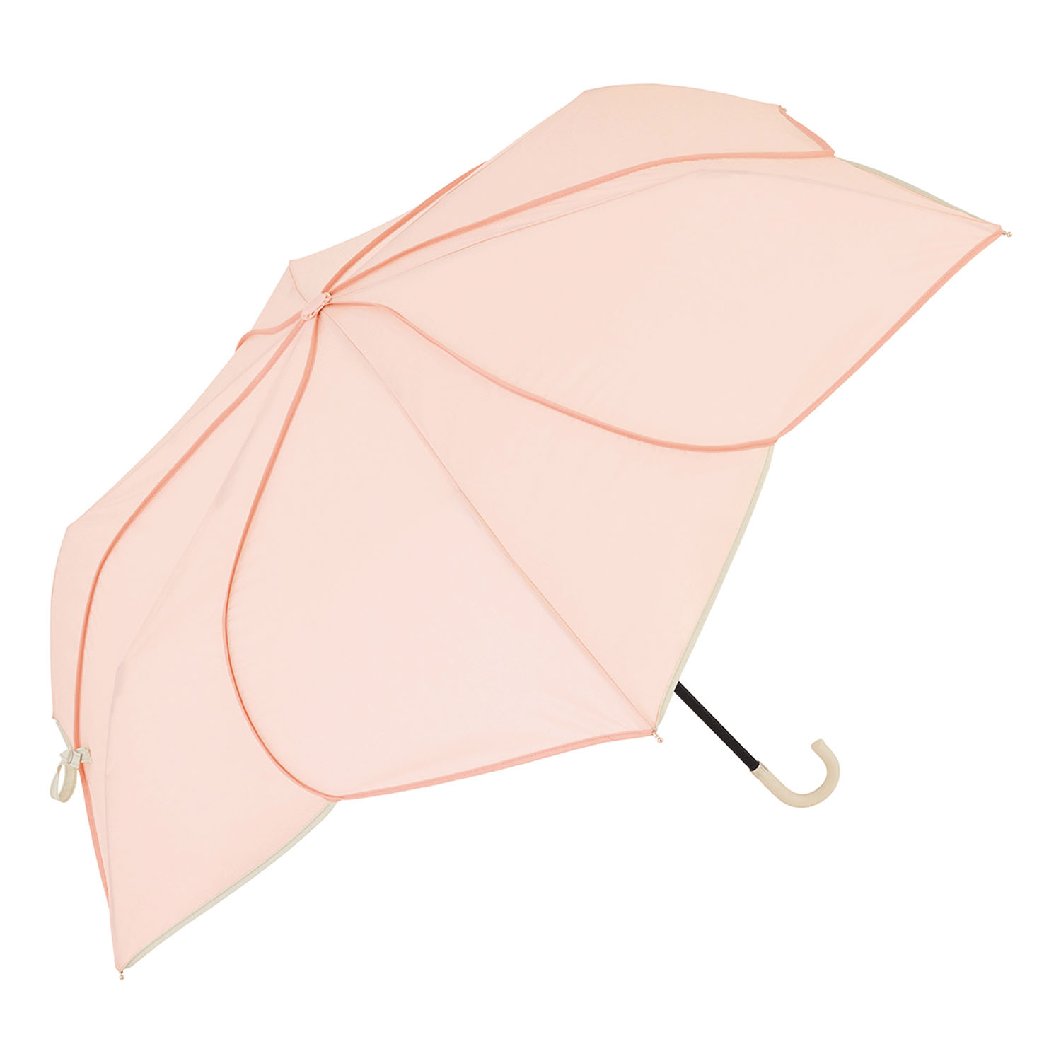 【because】 バイカラーパイピング ミニ傘 - 画像7