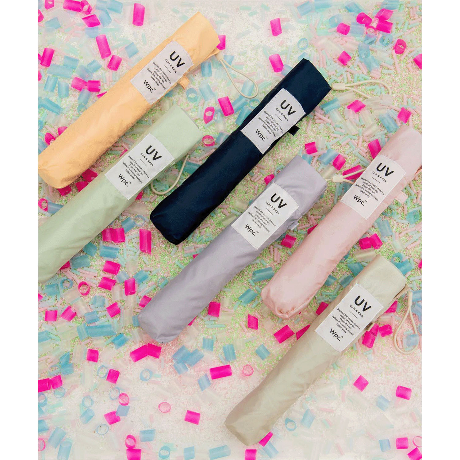 【超軽量】 Wpc エアライトソリッドMINI傘 - 画像1