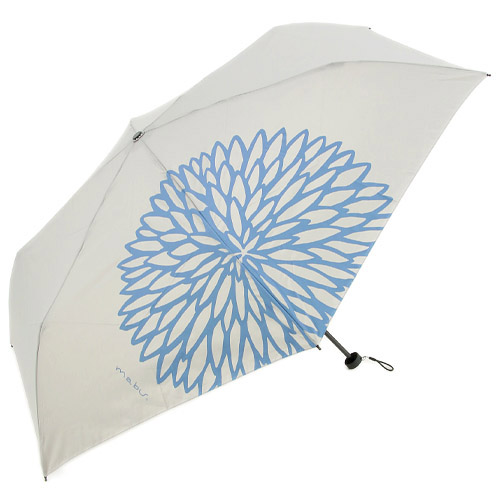 【30番色終了】 mabu ベーシックライト マルチミニデザイン  晴雨兼用 折傘 - 画像4