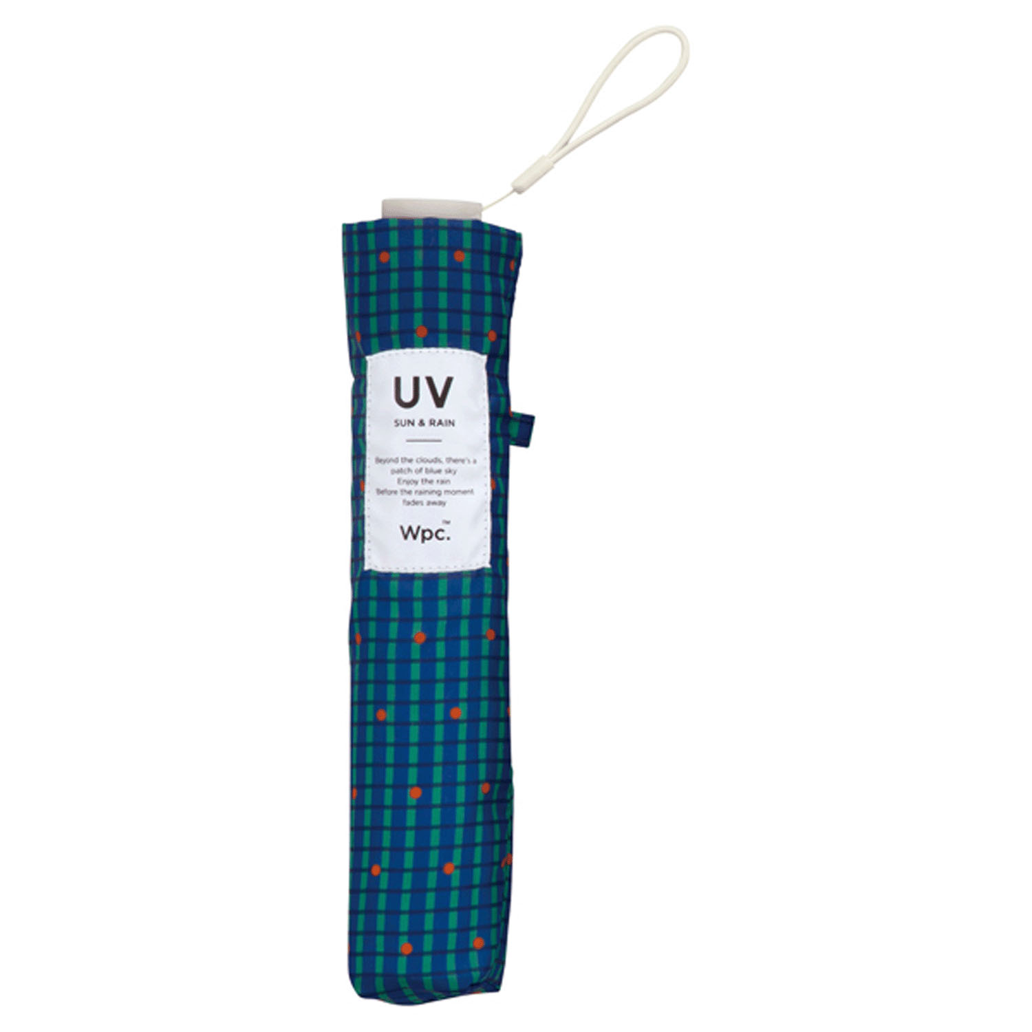【超軽量】 Wpc チェック＆ドットミニ傘 - 画像4