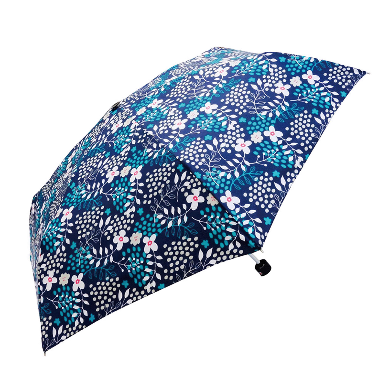 【耐風仕様】 クーカフラワープリント折傘 - 画像3