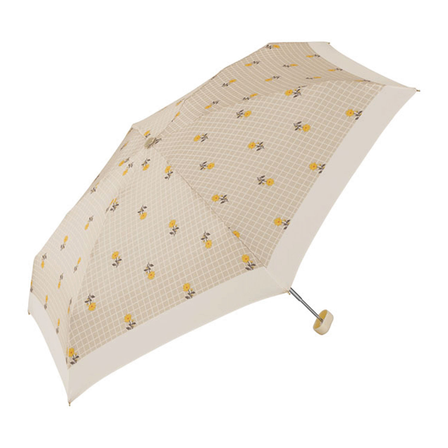 Wpc．ブレイドフラワー折傘 - 画像1