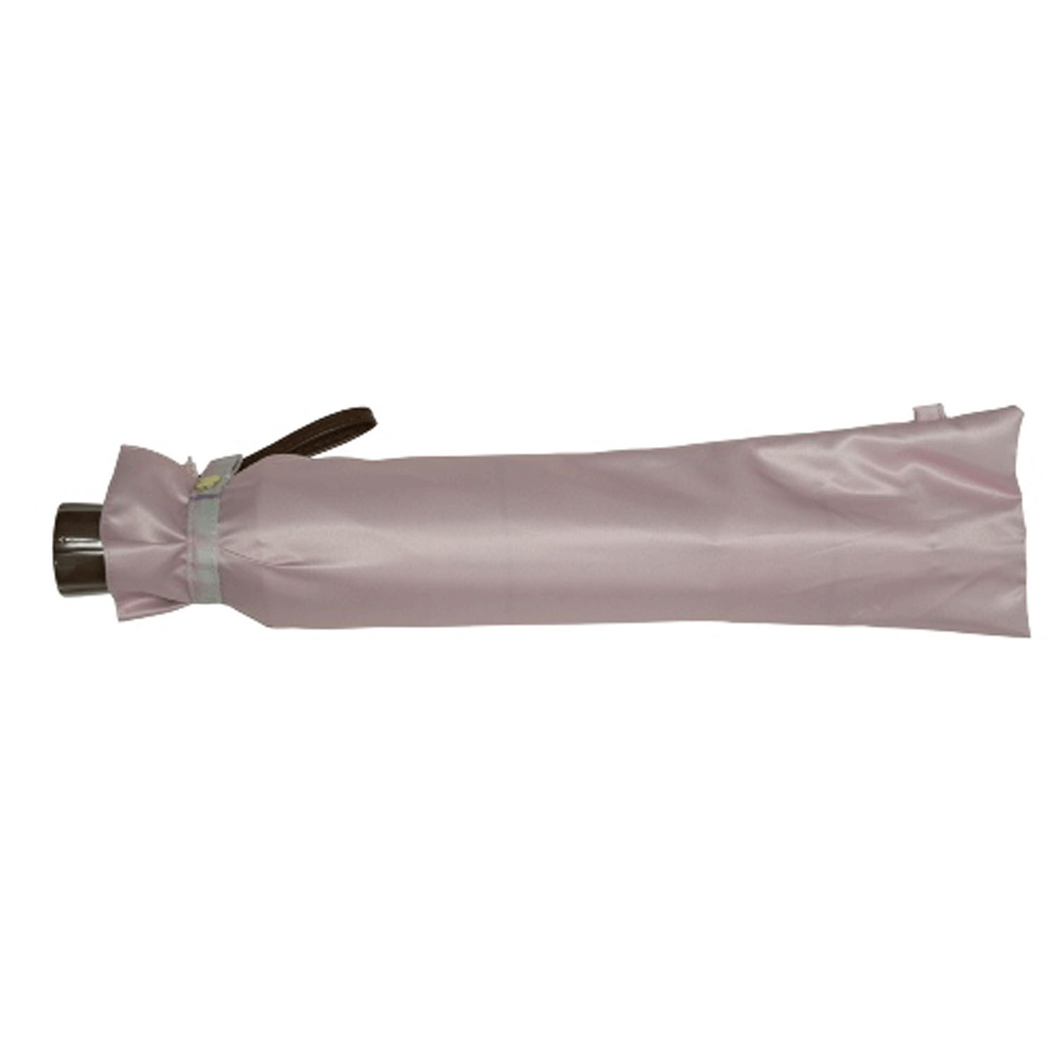 サテン両面プリント格子折傘 - 画像4