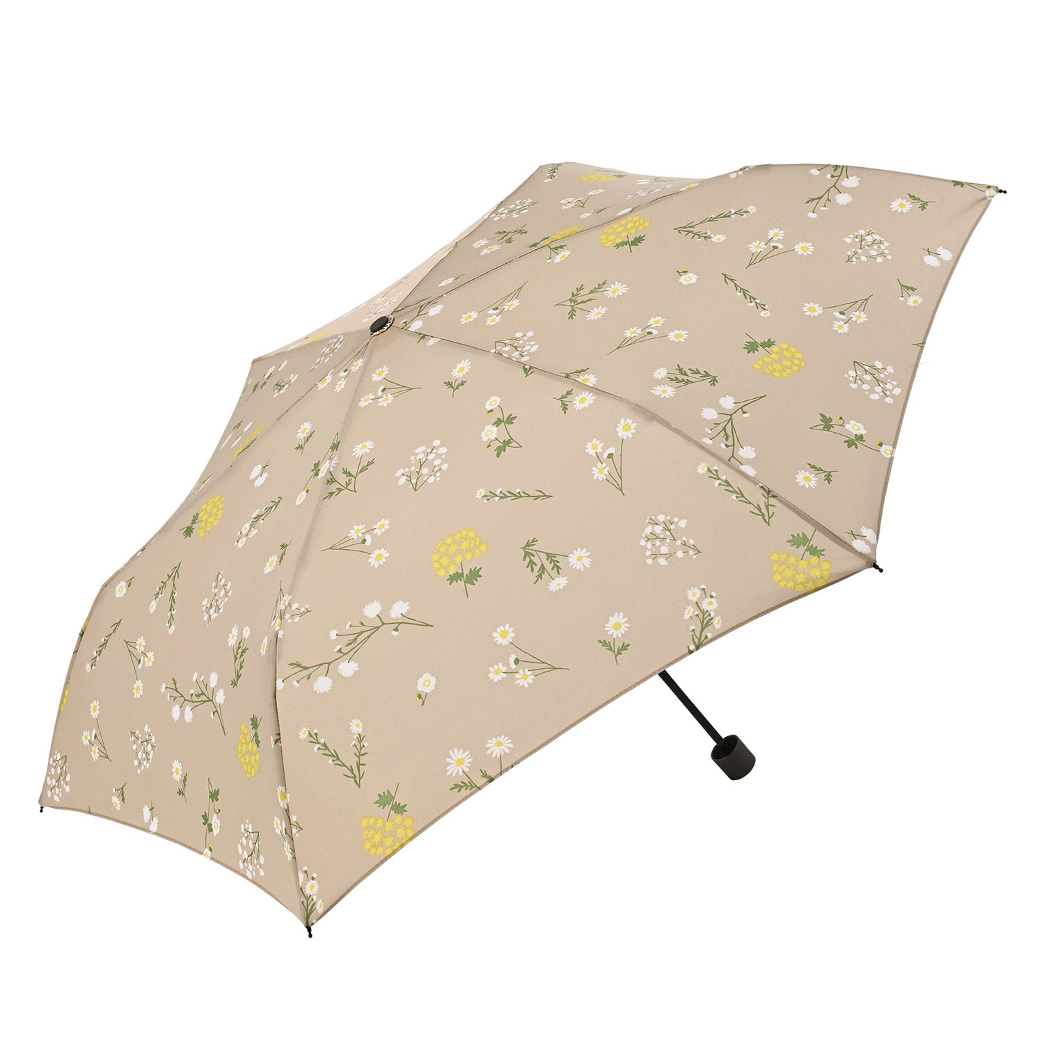 ナチュラルフラワースレンダーミニ折傘 - 画像4