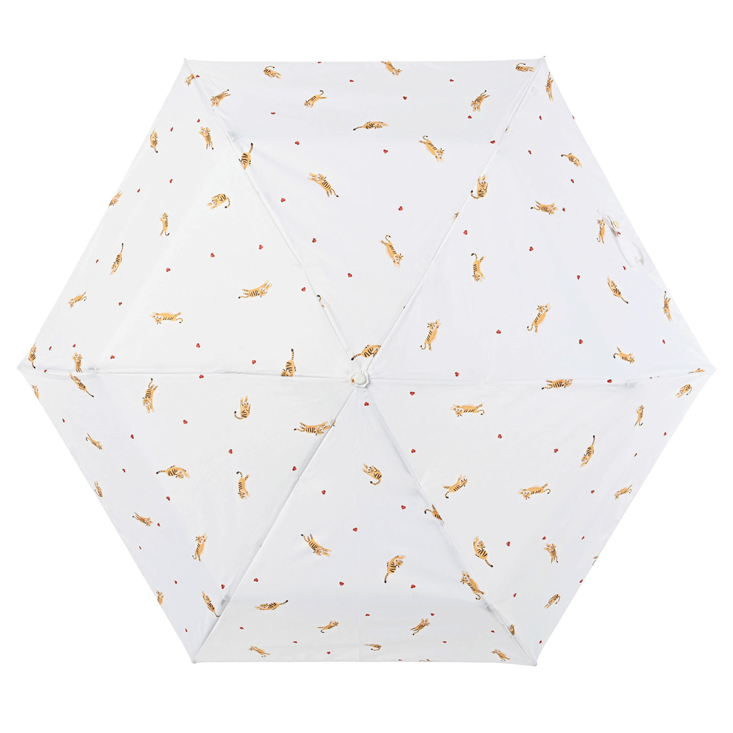 【nifty cokors】ハートタイガースレンダーミニ傘 - 画像3