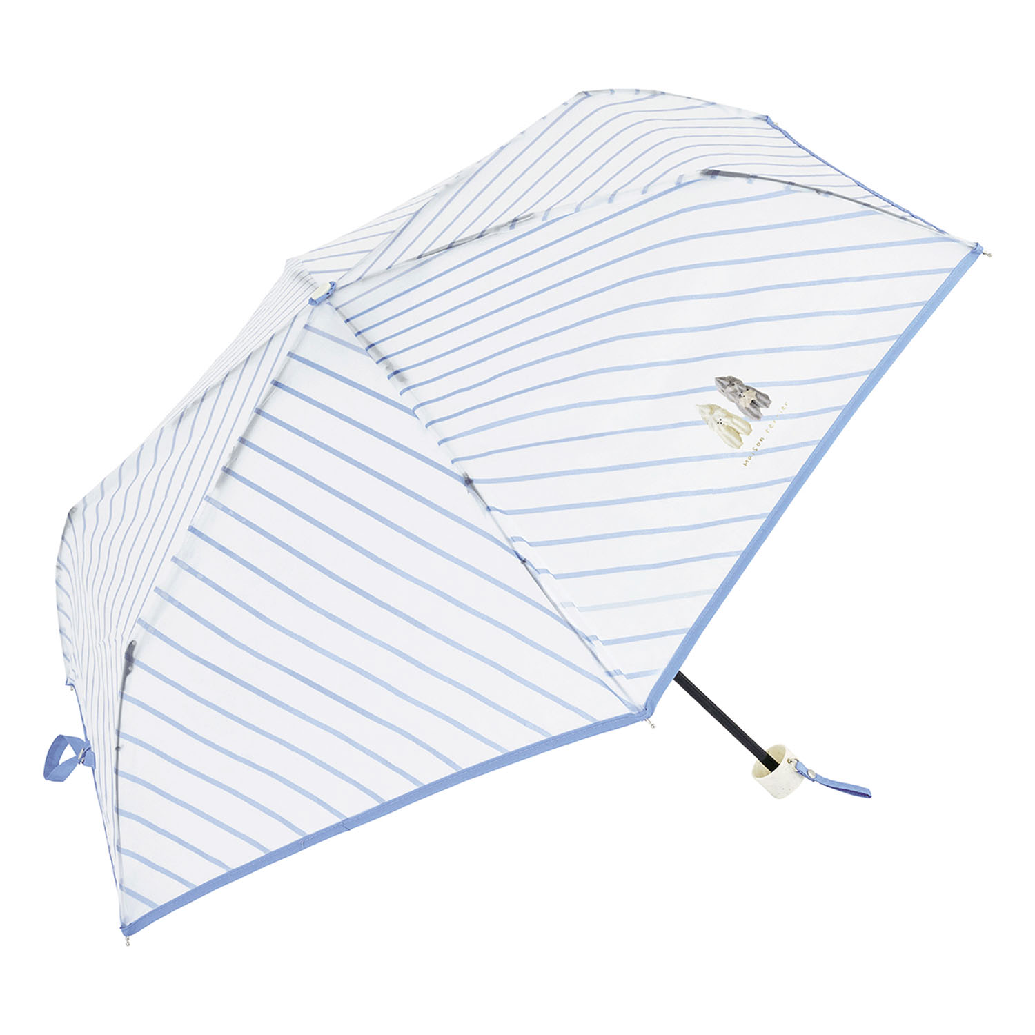 【because】 クリアアンブレラ／メゾンテリア折傘 - 画像3