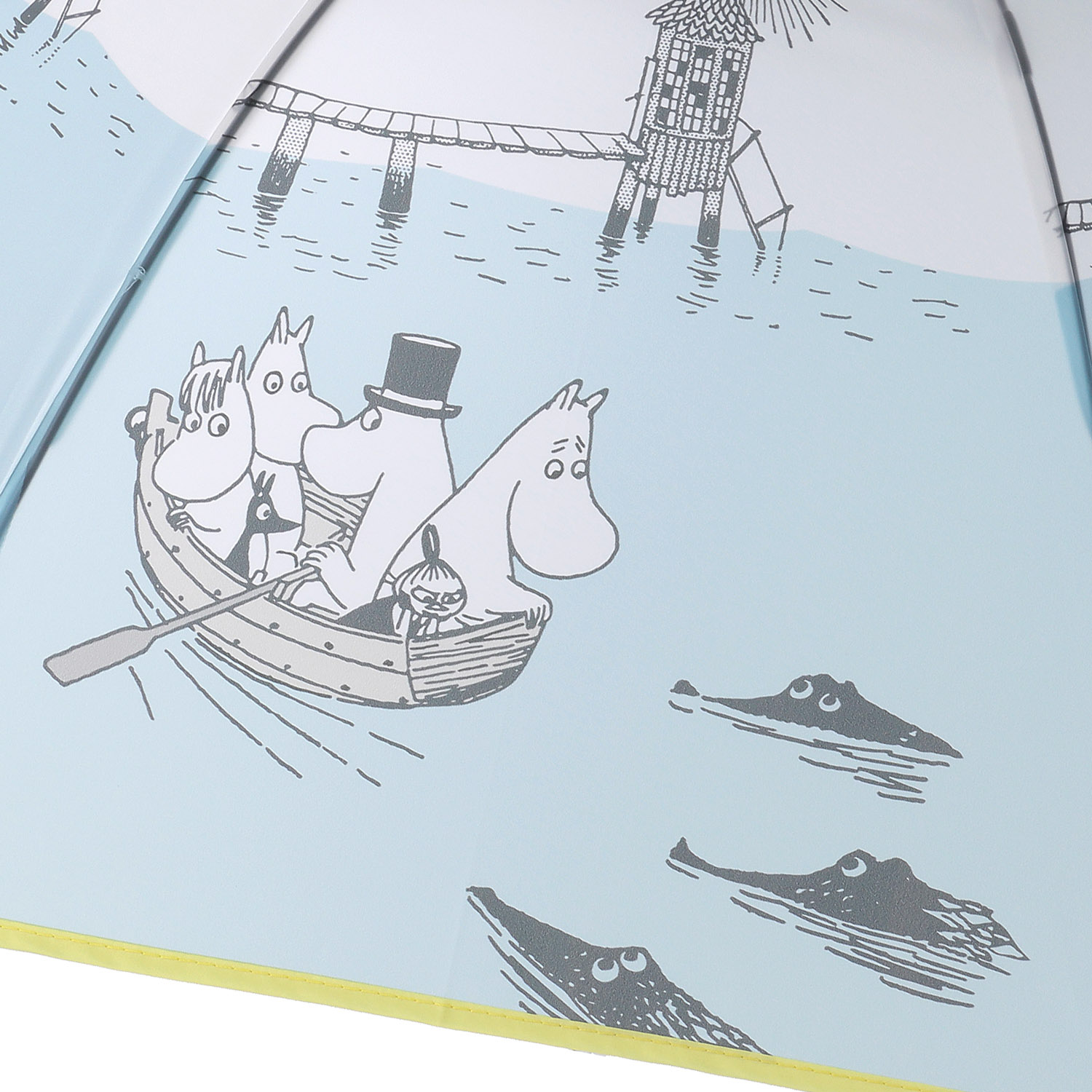 MOOMIN ムーミンマルチ柄ジャンプ傘 - 画像2