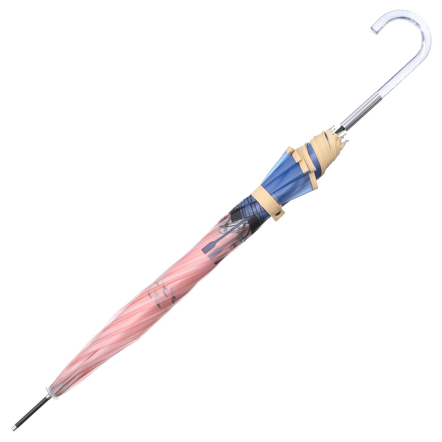 MOOMIN ムーミンマルチ柄ジャンプ傘 - 画像4