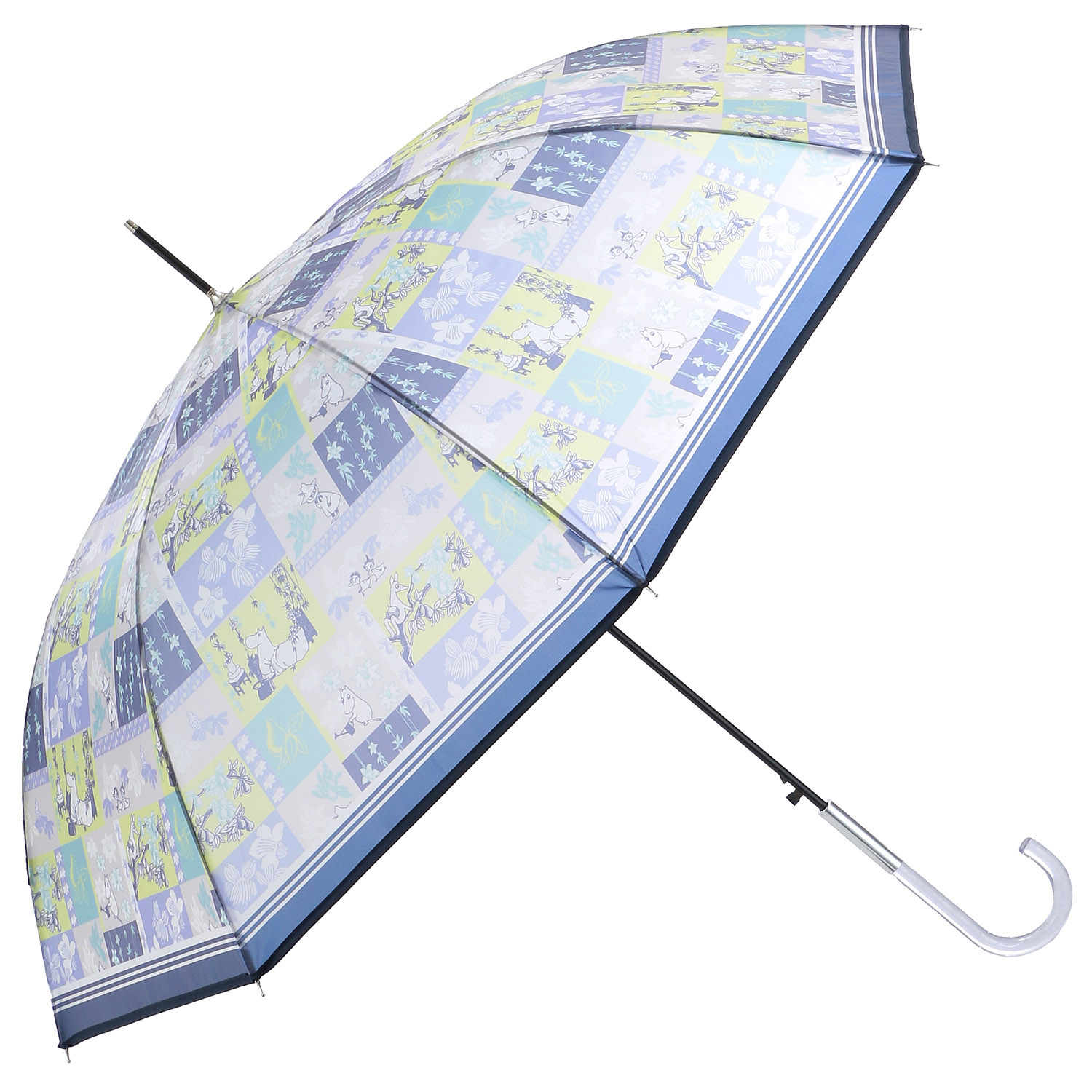 MOOMIN ムーミンパッチワーク柄 ジャンプ傘 - 画像4