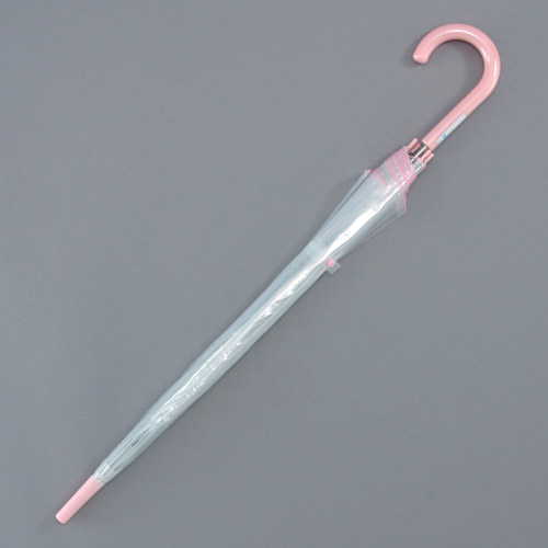 パステルカラー手元ビニール傘6本束 - 画像3