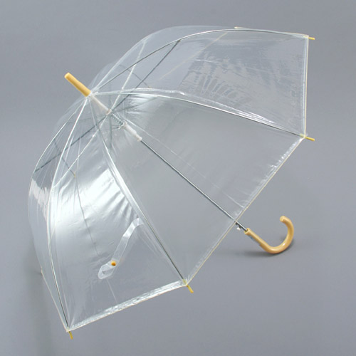 パステルカラー手元ビニール傘6本束 - 画像6