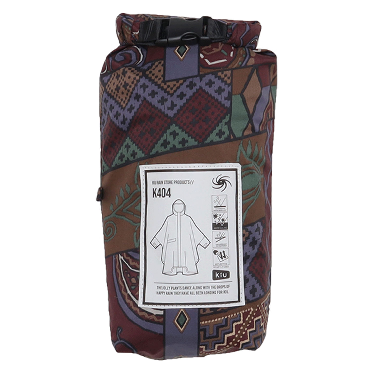 【05－08欠品中】 Kiu  スタンダードレインポンチョ - 画像6