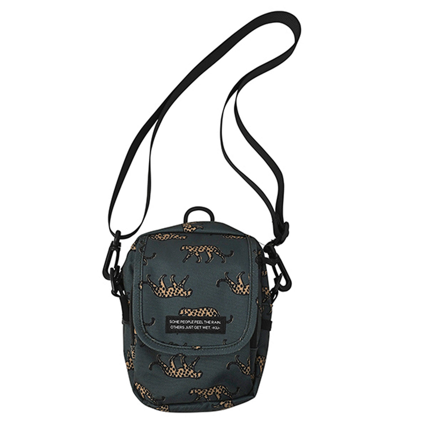 Kiu フラップポケットショルダーバッグ