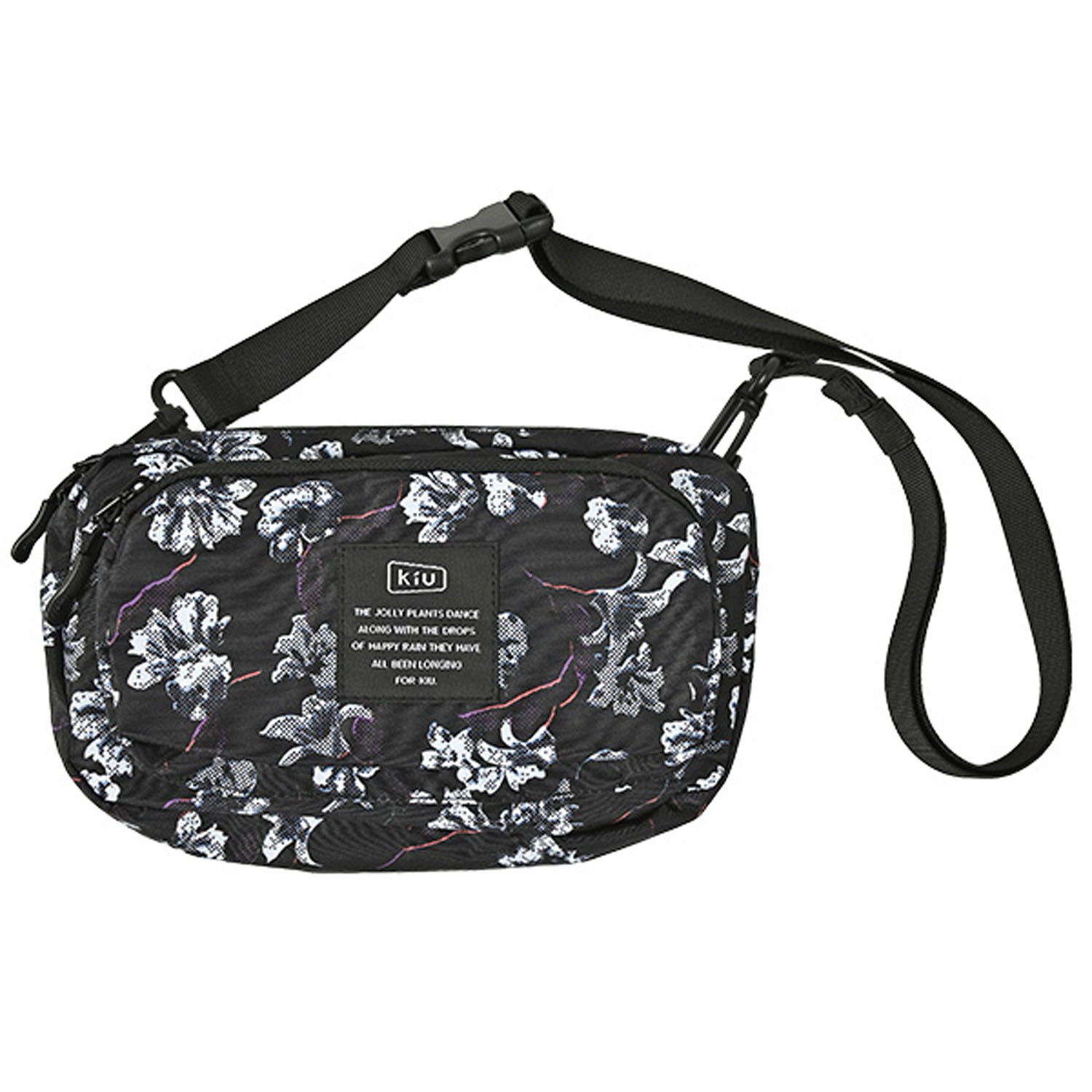 Kiu 300Dフロントポケットミニショルダーバッグ - 画像4