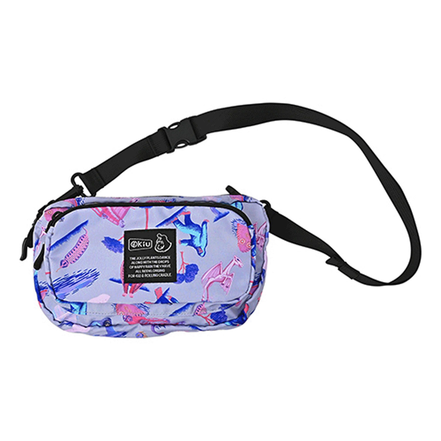 Kiu 300Dフロントポケットミニショルダーバッグ - 画像9