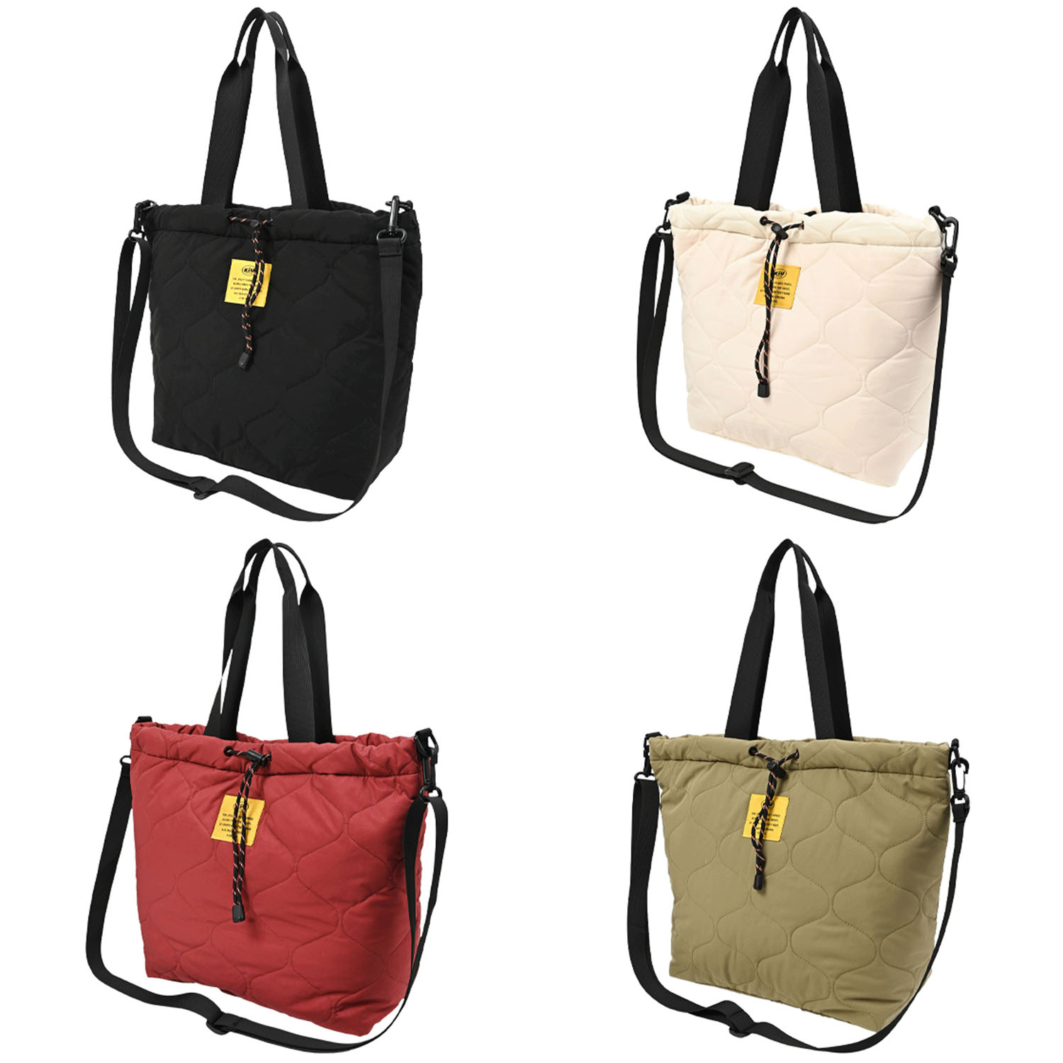 Kiu パデット ドローストリング トートバッグ