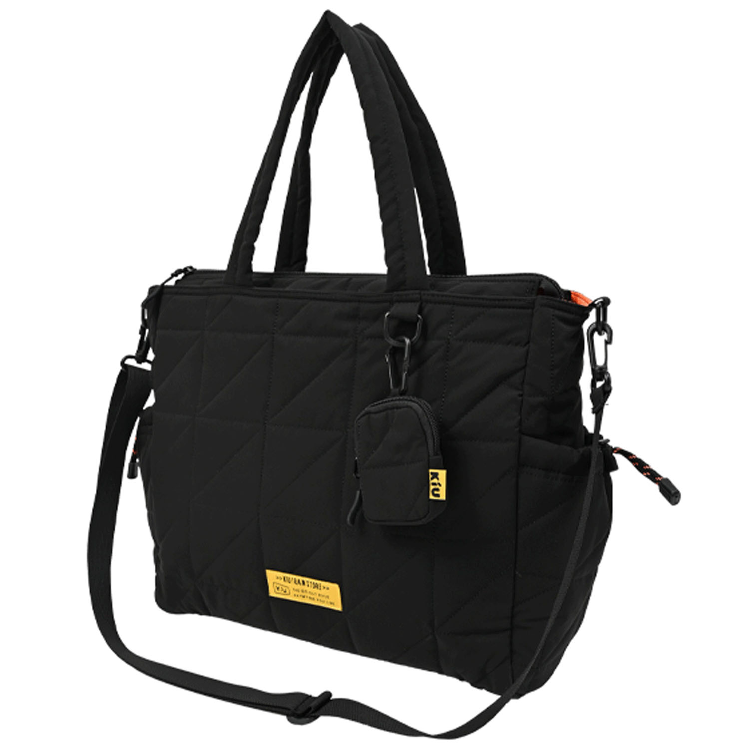 Kiu スクエアパデット マルチパ－パス トートバッグ - 画像2