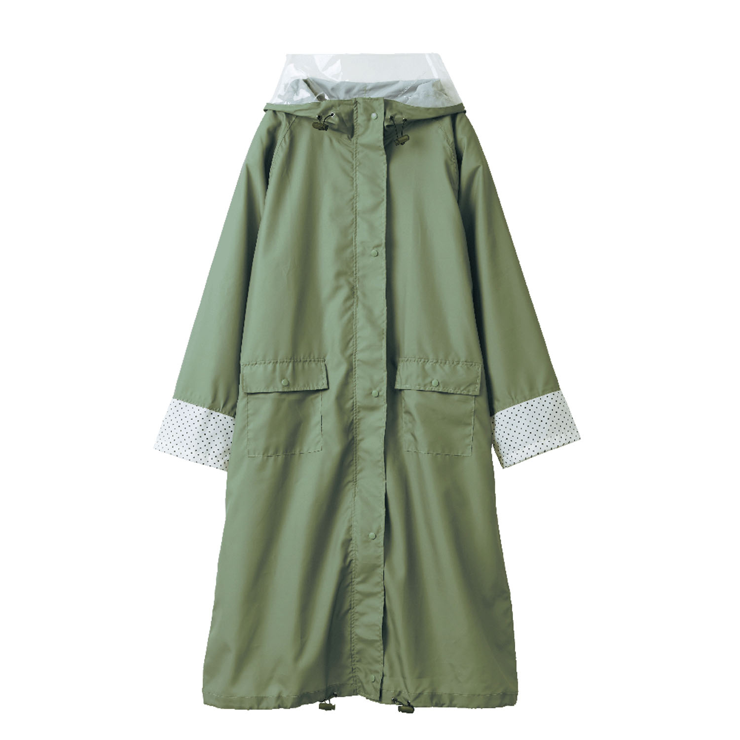 ハレニー HARAINY 自転車レインウエアロング Lサイズ - 画像2