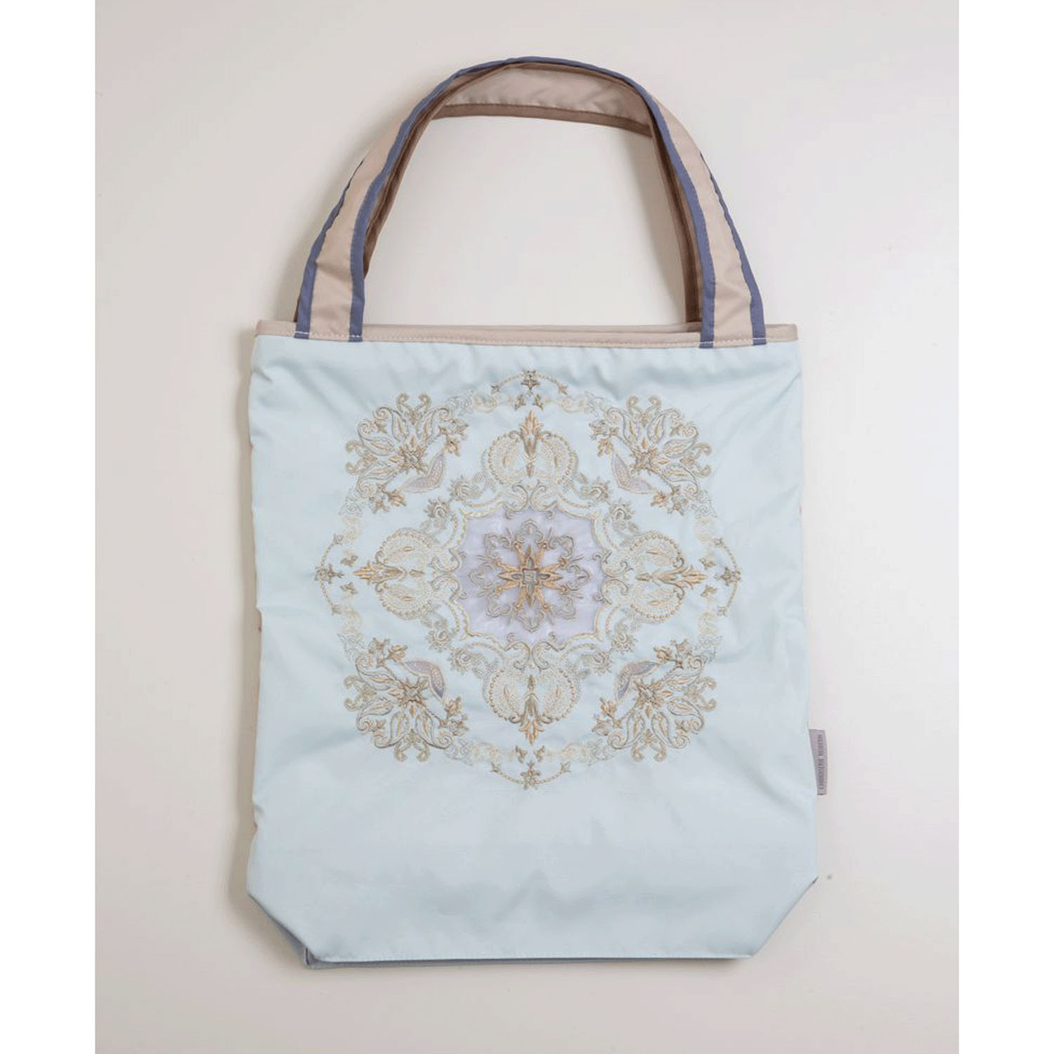 ダマスクオーガンジー刺繍 防水・撥水トートバッグ - 画像9