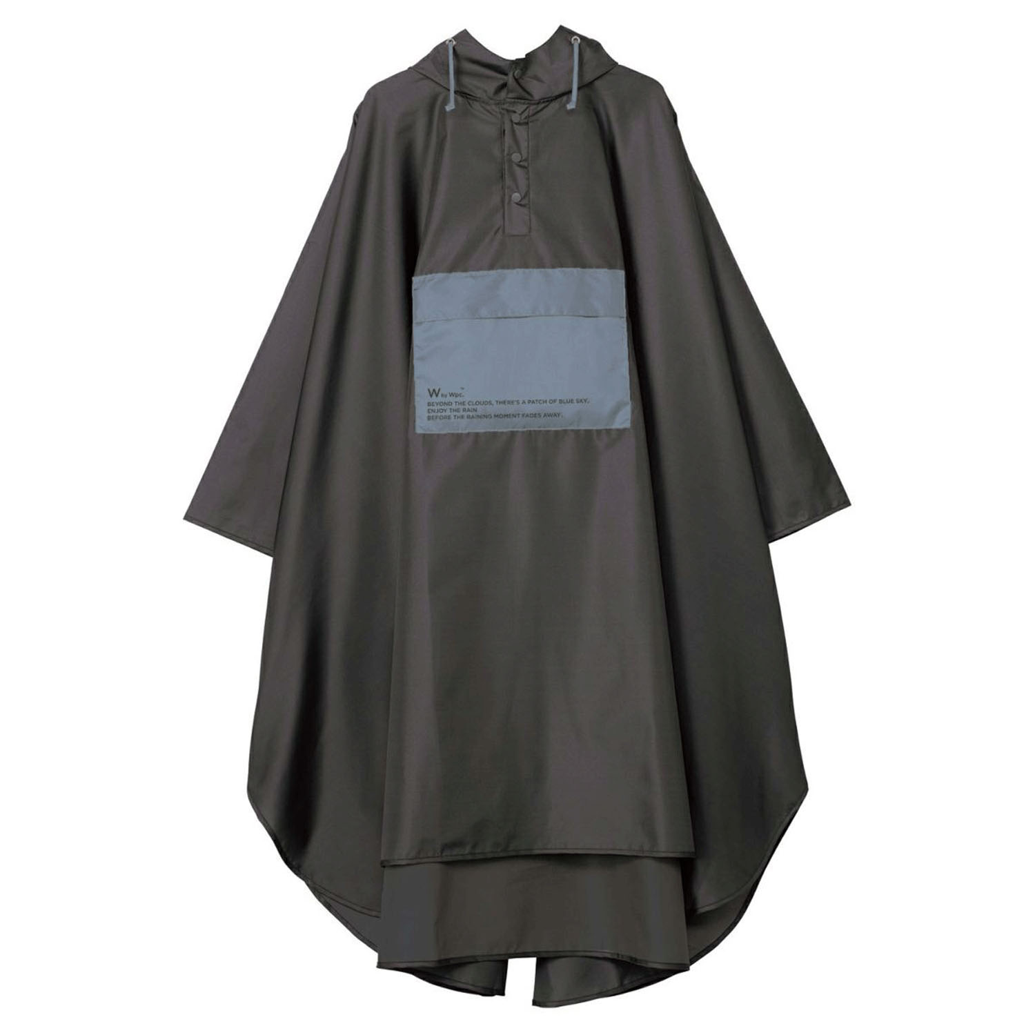 Wpc．バイカラーポンチョ - 画像2