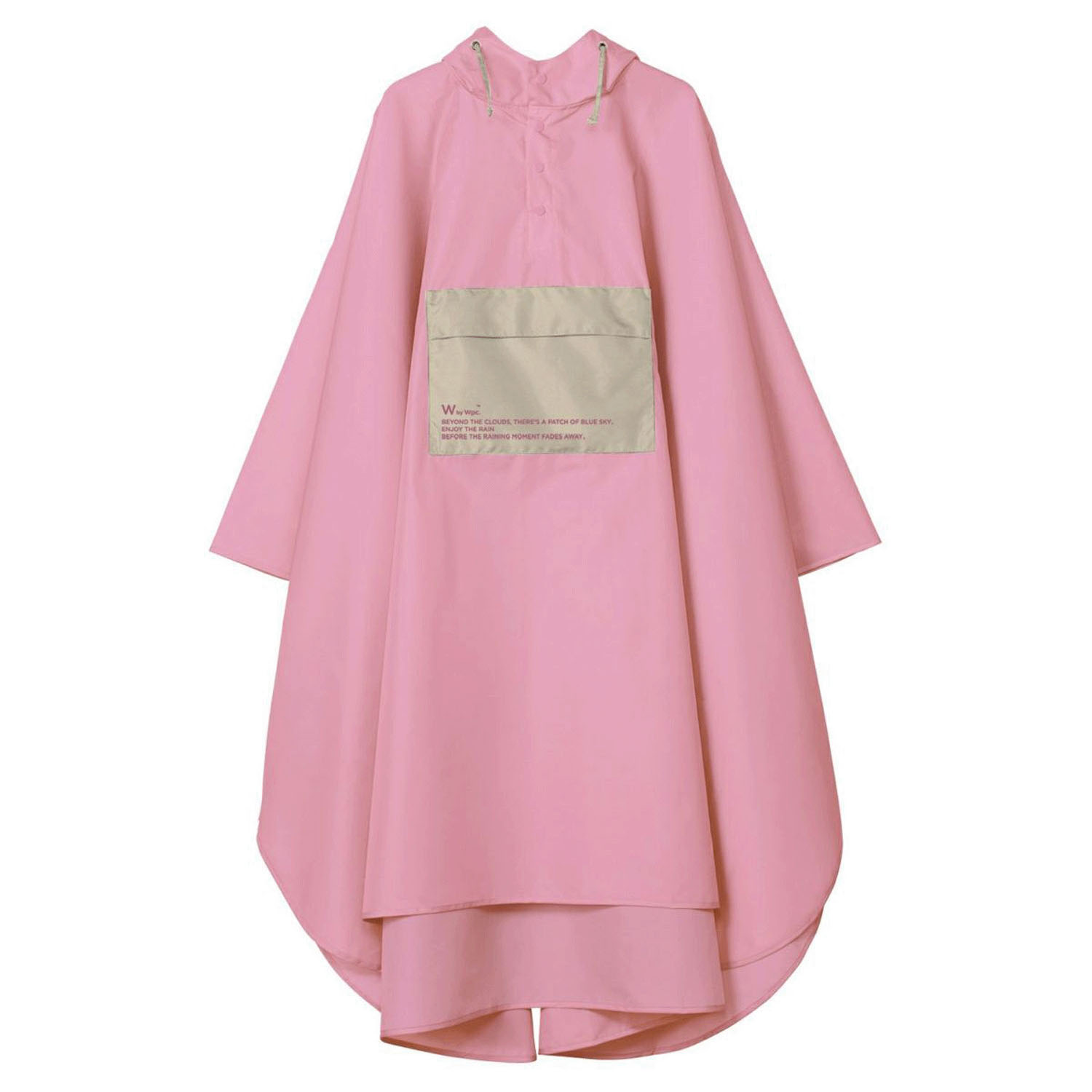 Wpc．バイカラーポンチョ - 画像5