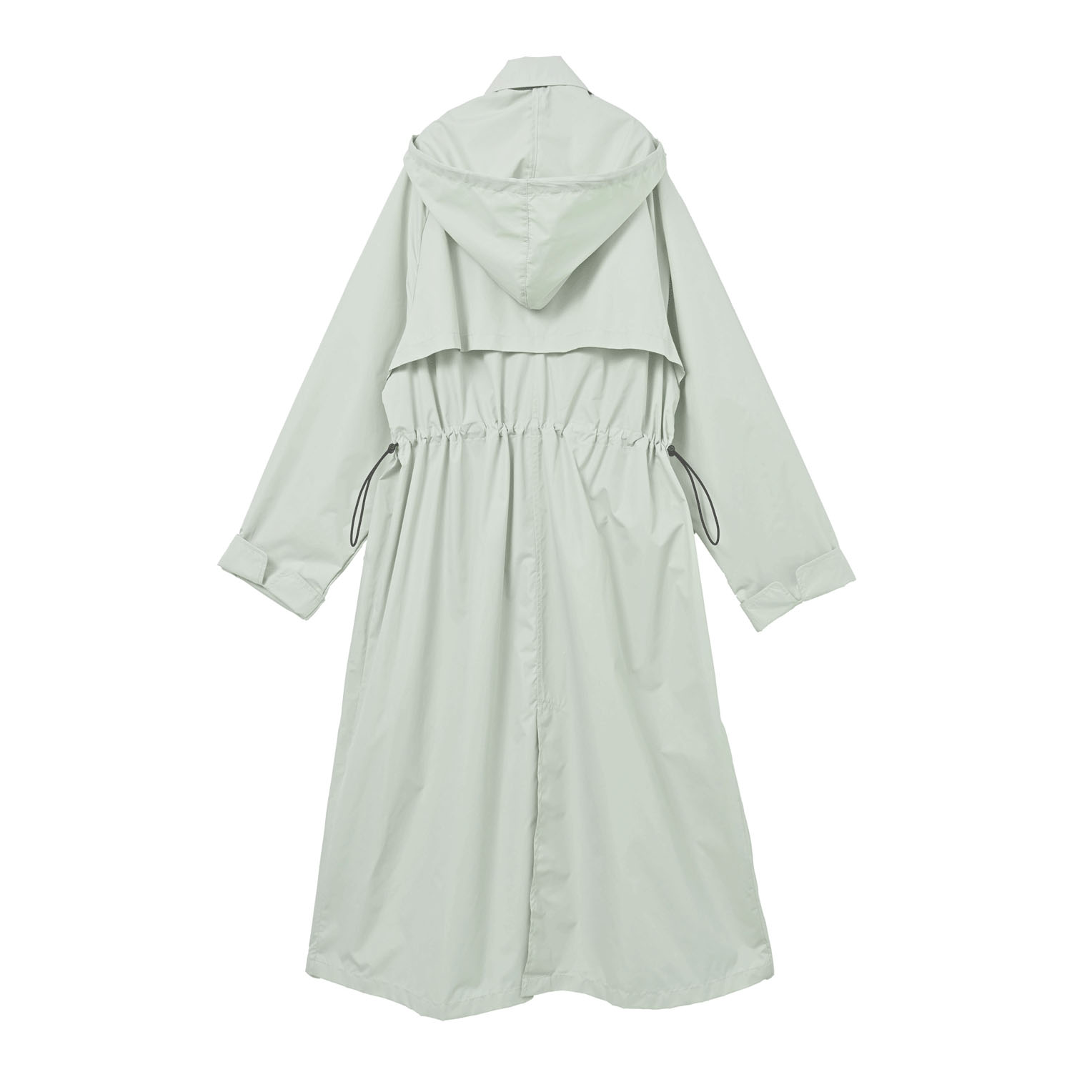 【ピーチドロップ】ギャザースレンカラーレインコート - 画像16