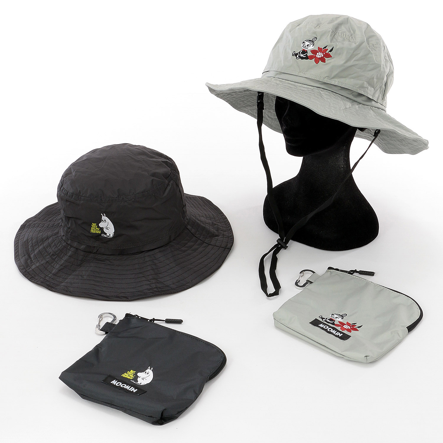 MOOMIN レインハット ムーミン刺繍 - 画像1