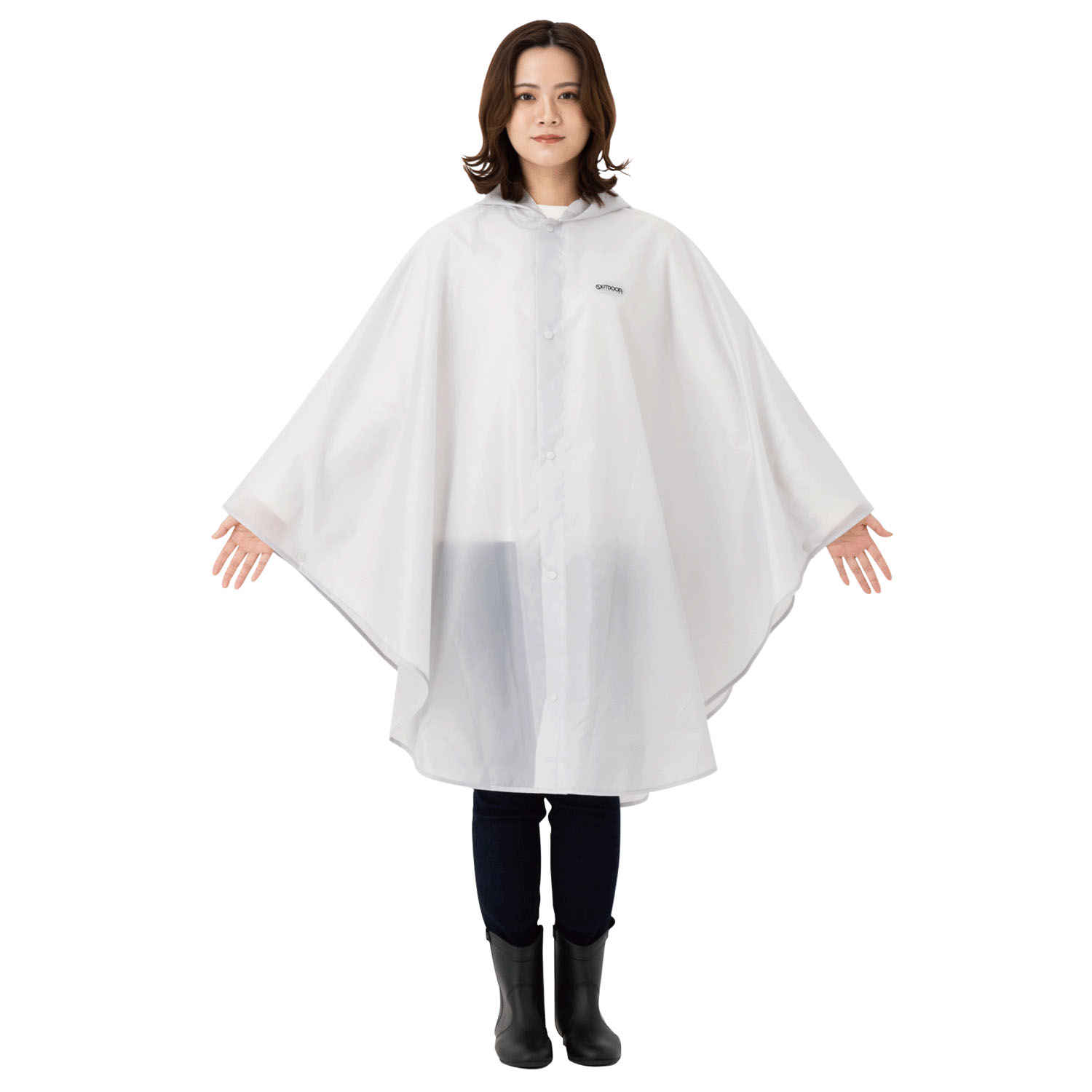 OUTDOOR レインポンチョ - 画像1