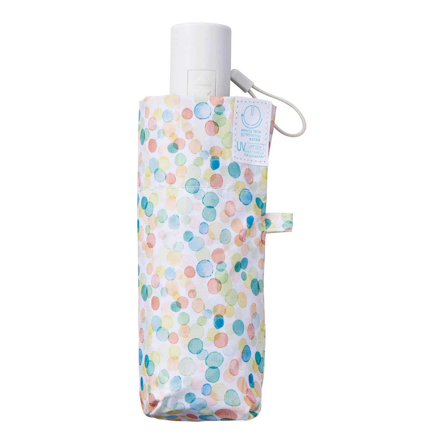 【Miracle Tech（ミラクルテック）】 晴雨兼用 自動開閉 カラフルドット 遮光100％ - 画像9