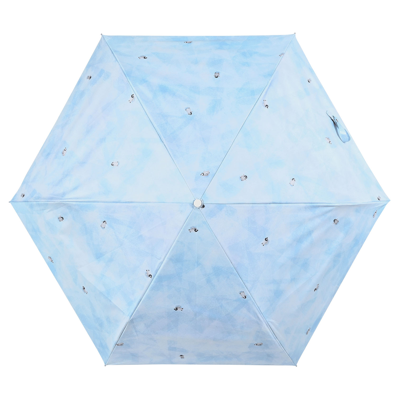 晴雨兼用 2サイドペンギンミニ傘 - 画像3