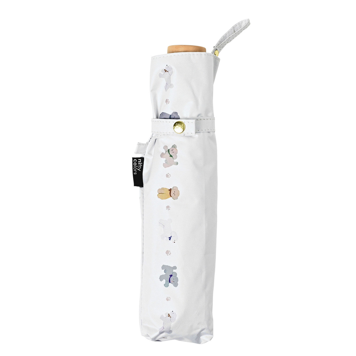 【期間限定価格2／2～2／9】晴雨兼用 子犬ミニ55cmミニ傘 - 画像4