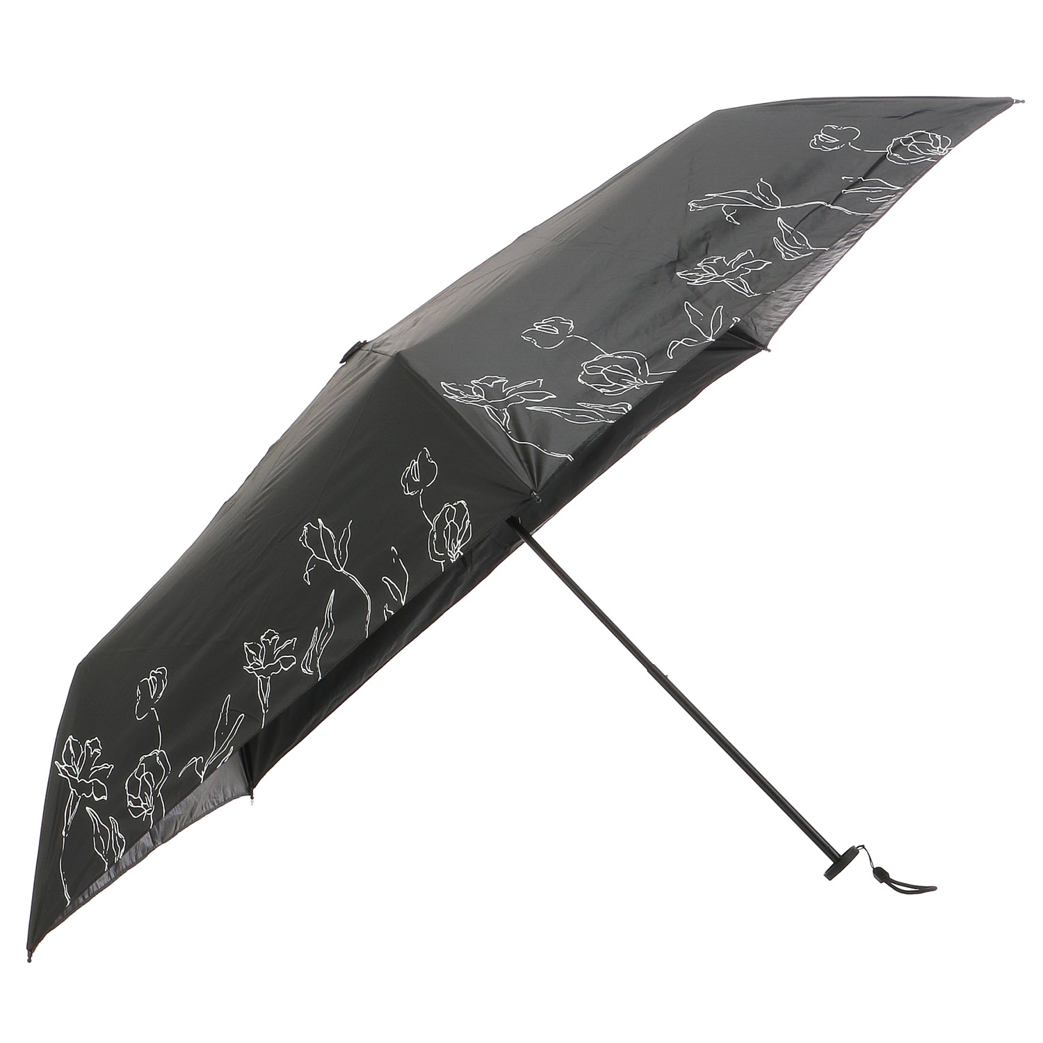 【超軽量】 晴雨兼用 PUボタニカルミニ傘