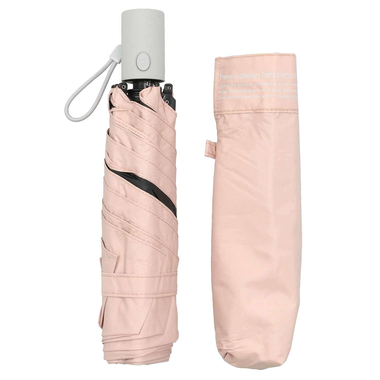 【軽量】 晴雨兼用 PU 軽量自動開閉ミニ傘 - 画像3