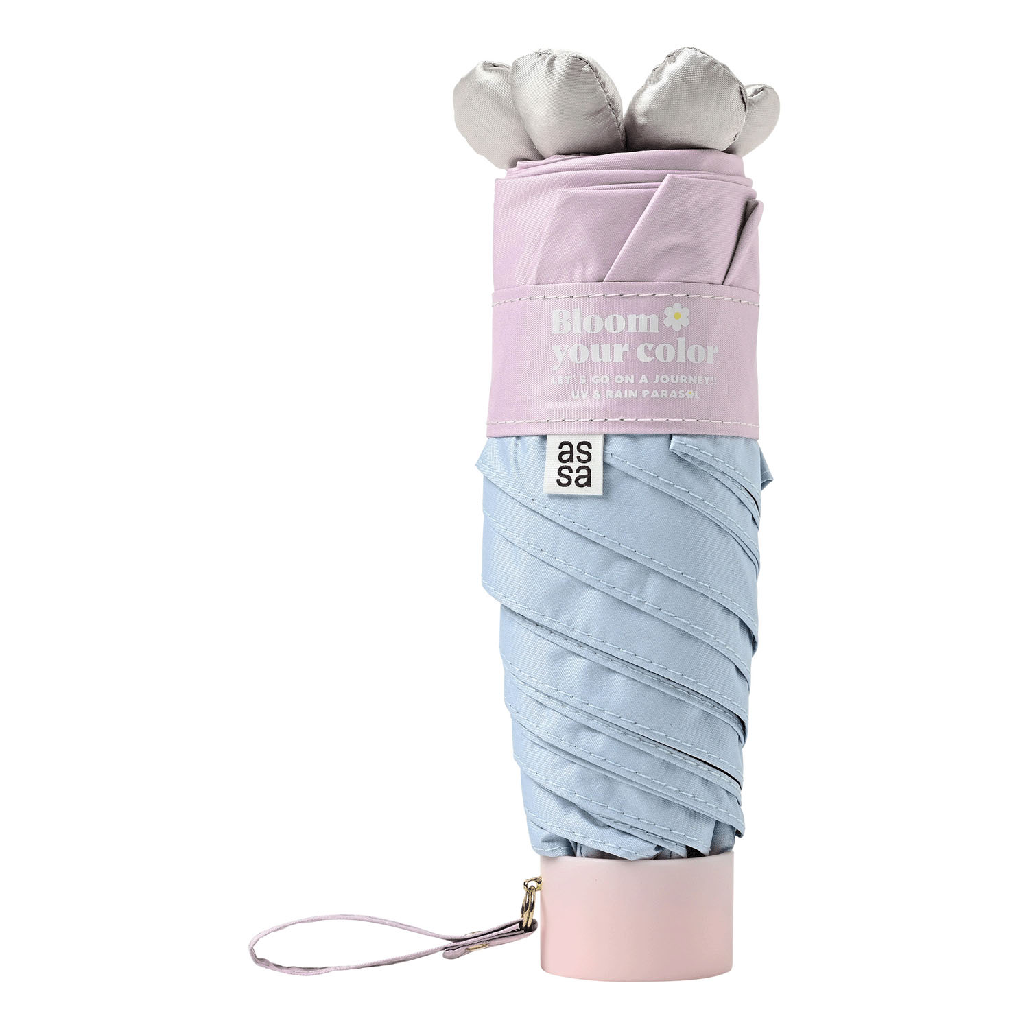 【assa】 Ohana parasol（オハナパラソル） ナミナミミニ傘 - 画像3