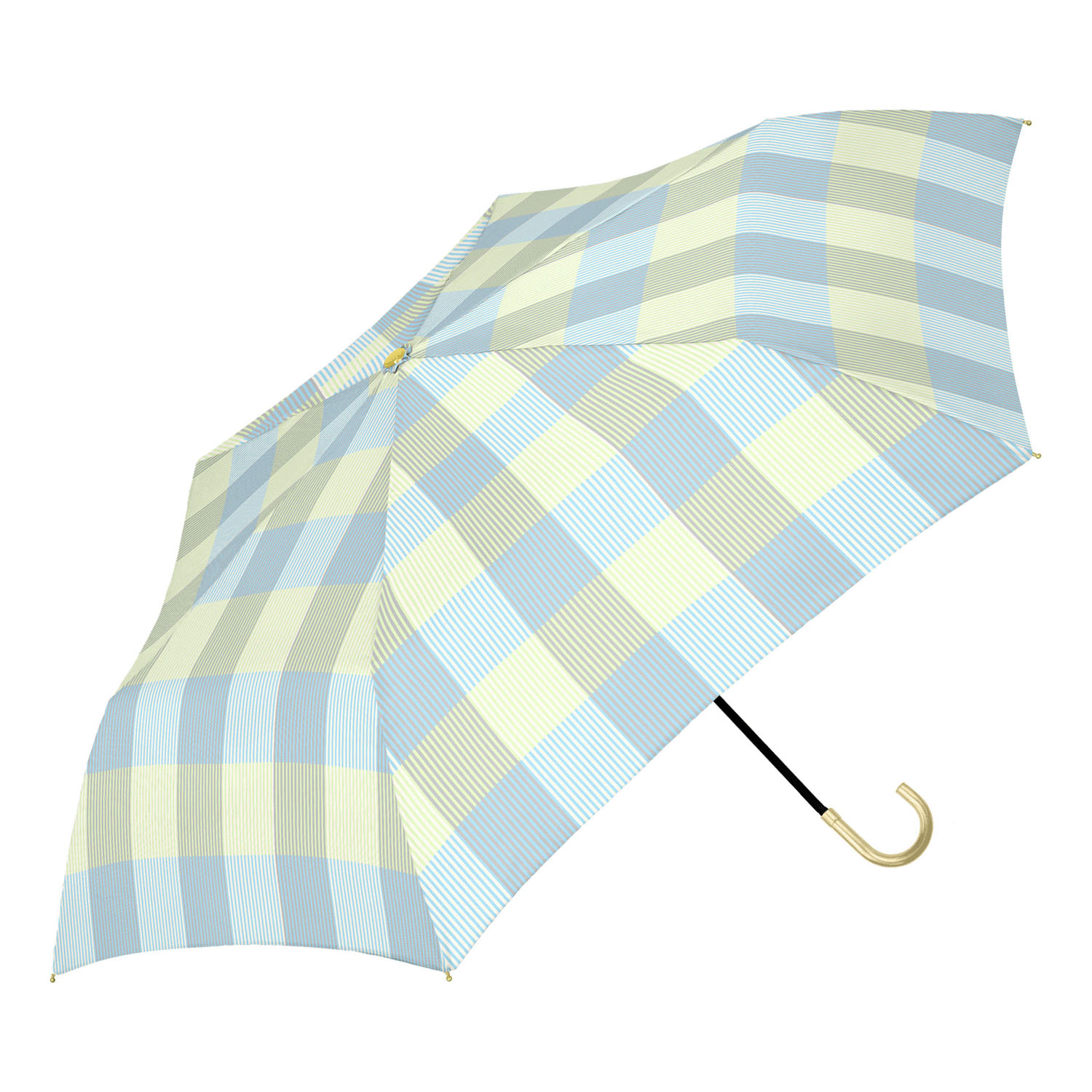 【assa】 晴雨兼用シアーチェックミニ傘 - 画像3