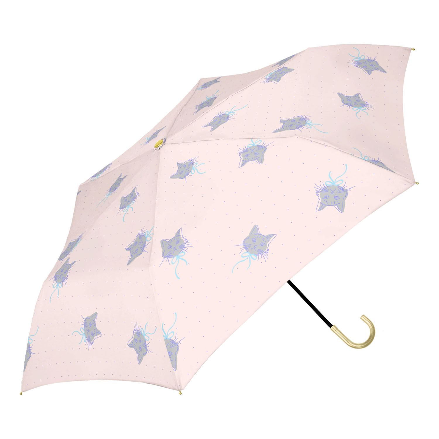 【assa】 晴雨兼用キャットミニ傘 - 画像3