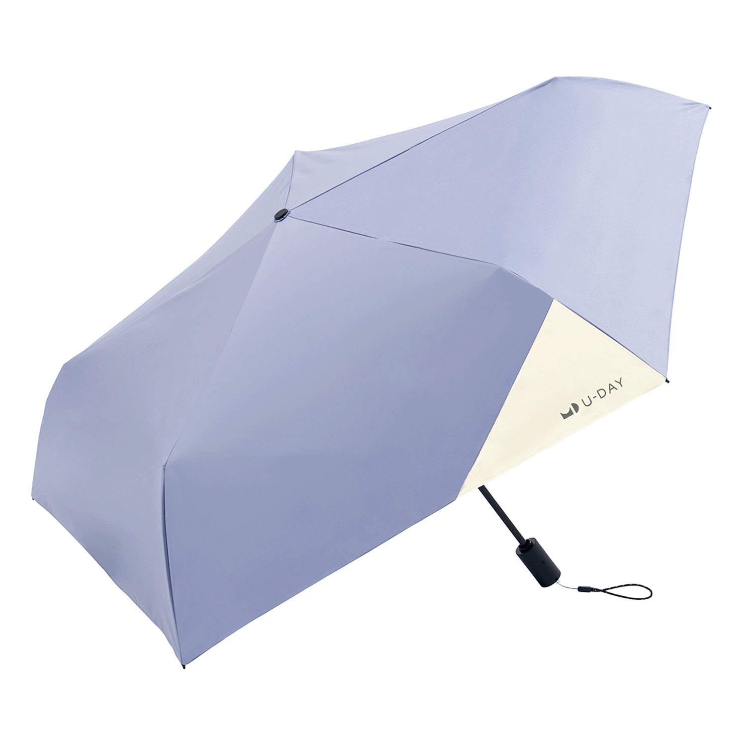 【because】 オールウェザーバイカラー自動開閉折傘 - 画像6