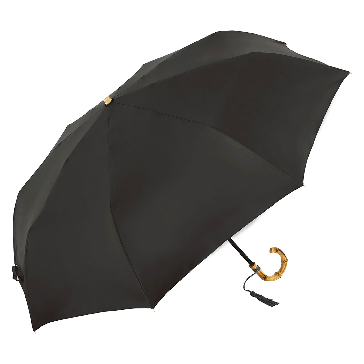 【because】 晴雨兼用 8本フレームプロテクト折傘 - 画像6