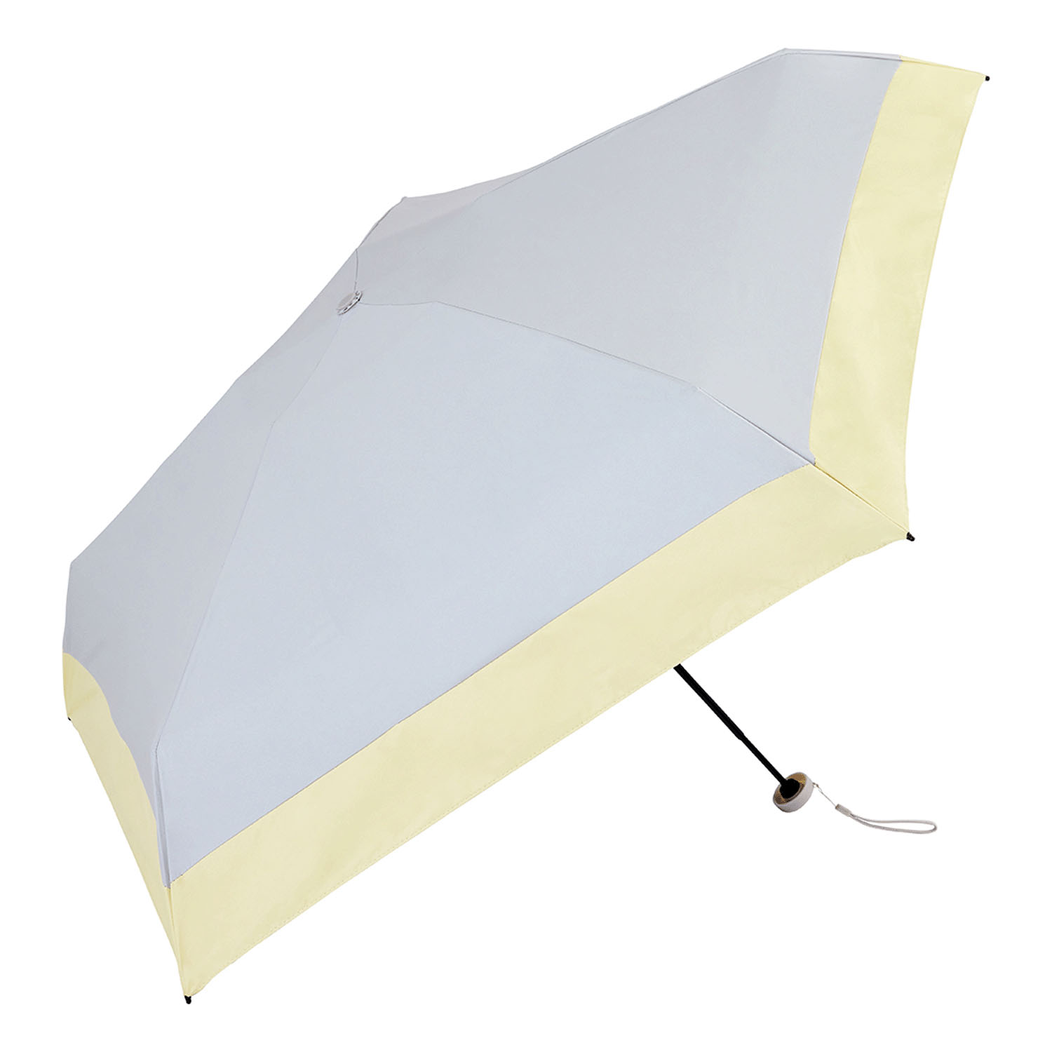 【because】 晴雨兼用 PUリトルユーバイカラーコンパクト傘