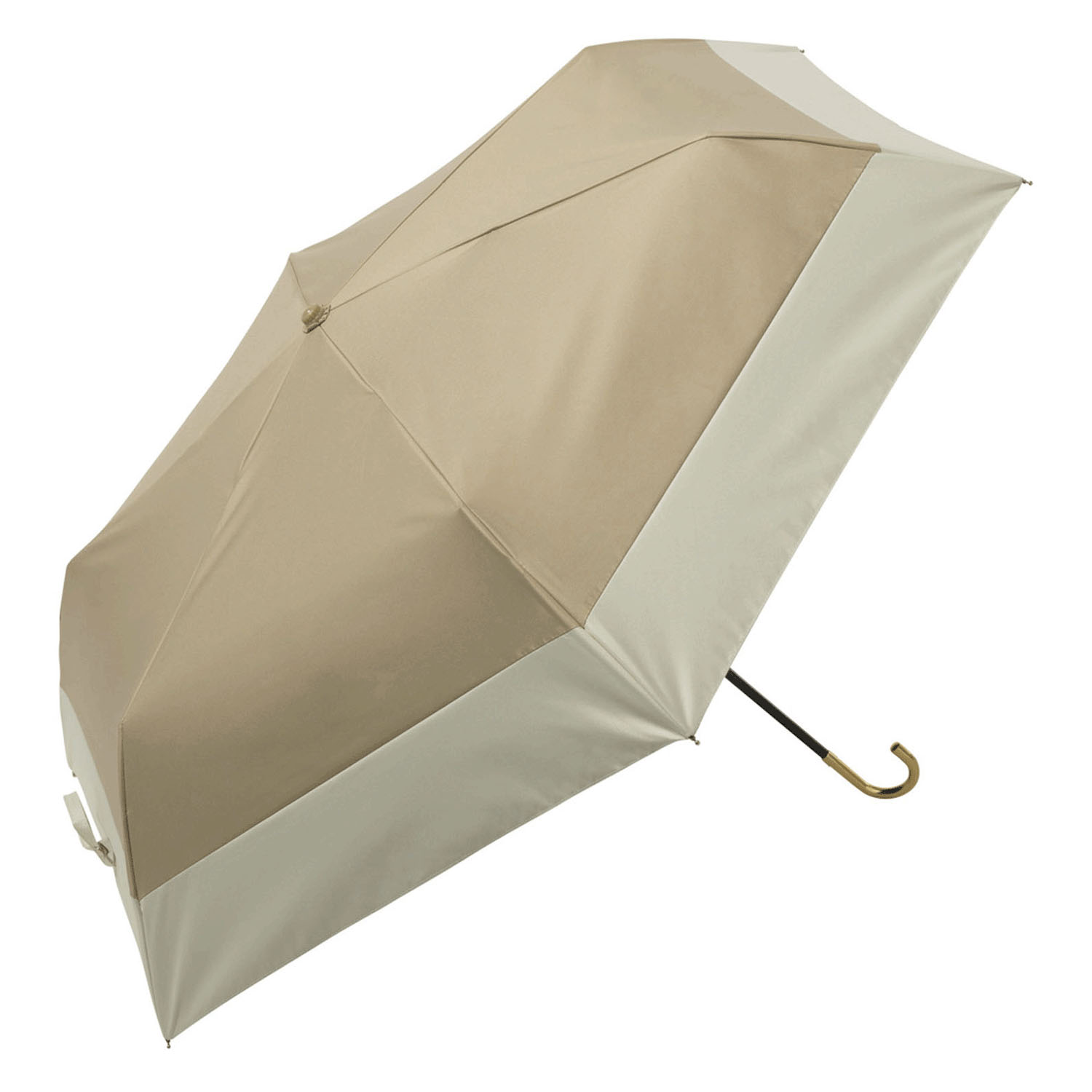 【because】 晴雨兼用 PUバイカラー折傘 - 画像7