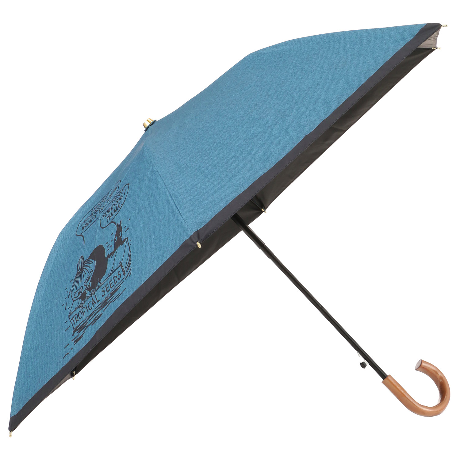 晴雨兼用傘 MOOMIN 漂流リトルミイ ミニ傘 - 画像4