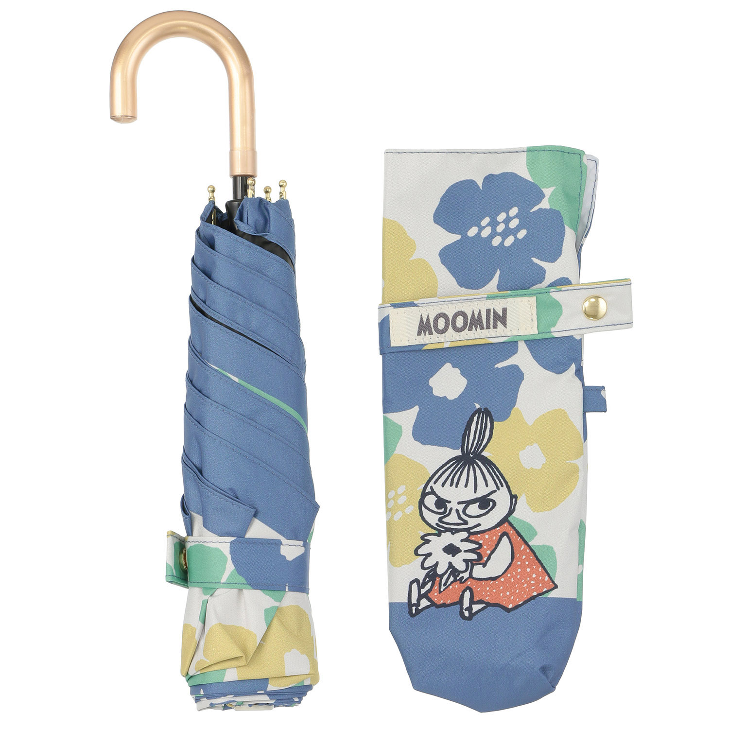 晴雨兼用傘 MOOMIN 花好きリトルミイ ミニ傘 - 画像3