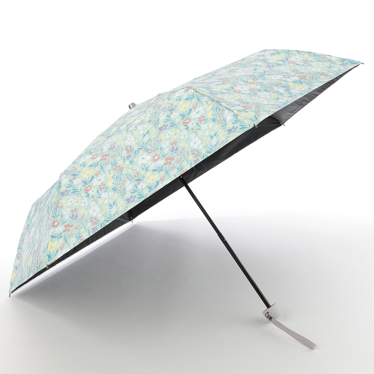 晴雨兼用傘 マルチボタニカル柄ミニ - 画像6