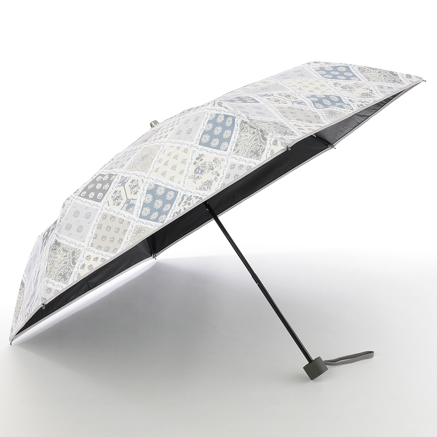 晴雨兼用傘 プロバンス柄ミニ - 画像1