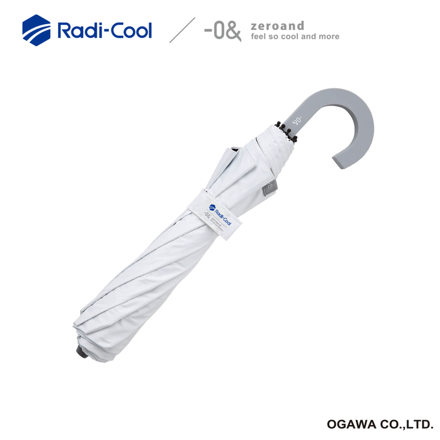 【ゼロアンド】 RADICOOL（ラディクール）2段折りたたみジャンプ傘 - 画像3