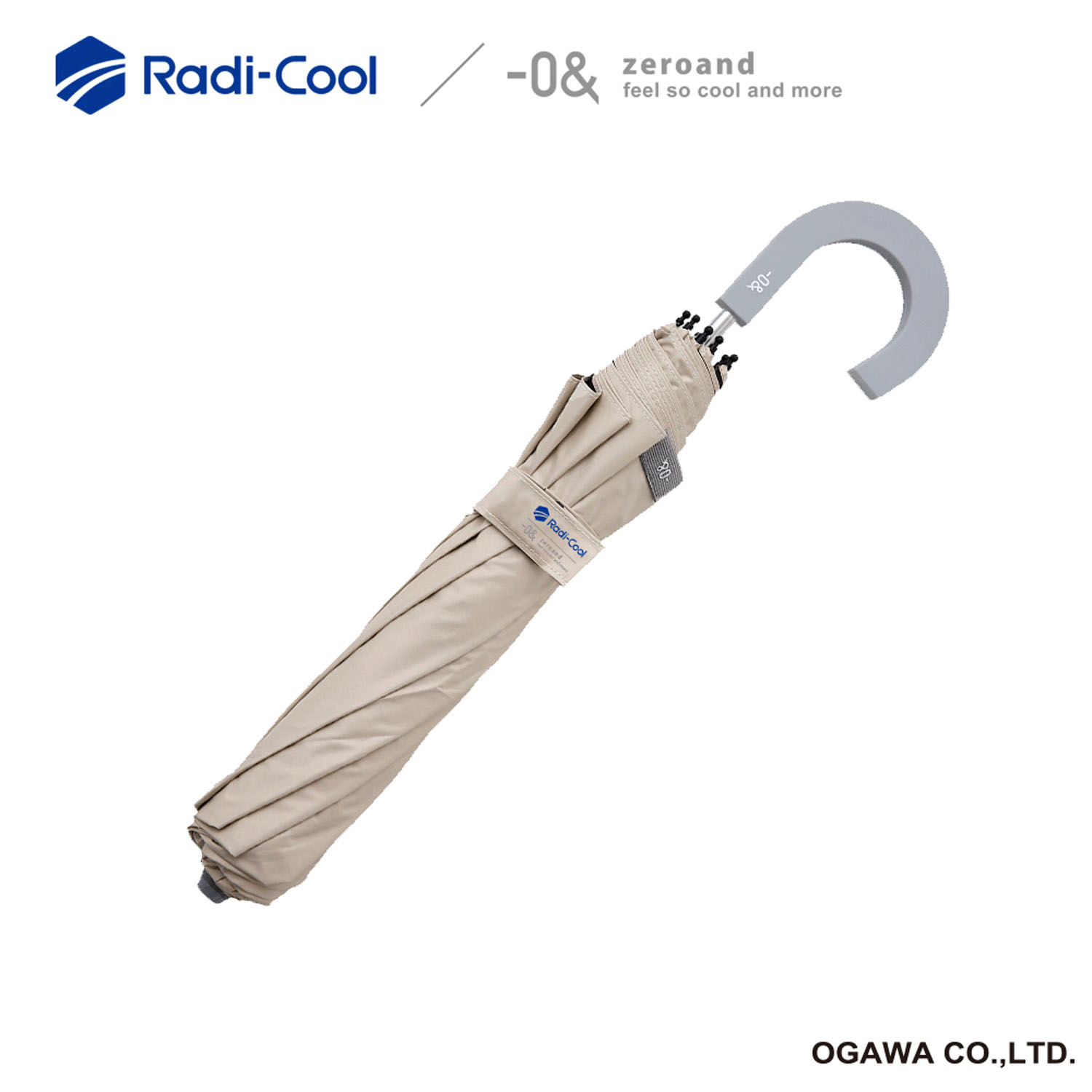 【ゼロアンド】 RADICOOL（ラディクール）2段折りたたみジャンプ傘 - 画像5