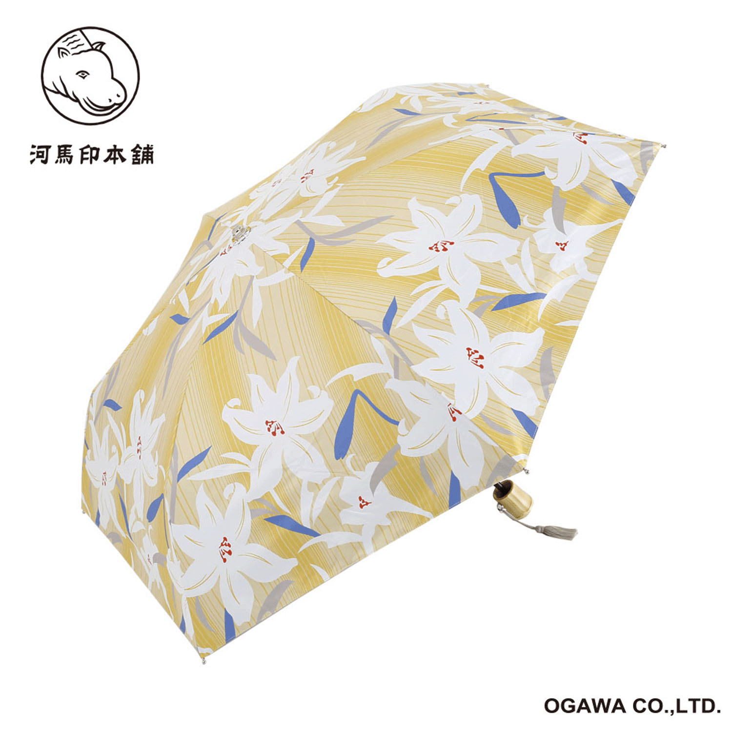 河馬印 晴雨兼用ミニ傘